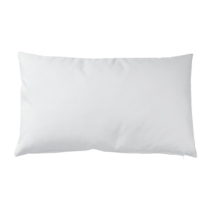 Housse de coussin d'extérieur en tissu outdoor - Blanc