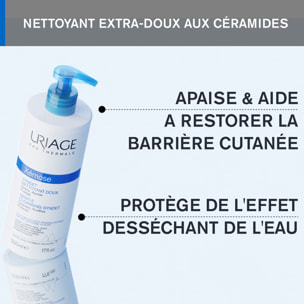 Xémose C8+ - Syndet Nettoyant Doux - Gel-Crème Nettoie, Apaise & Protège