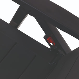 Tumbona de jardín antibes antracita