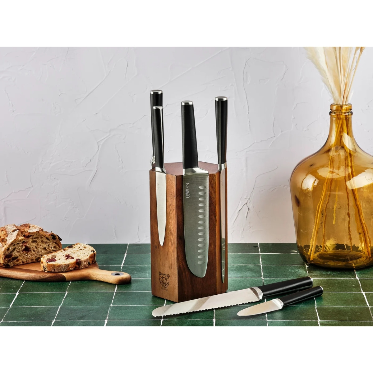 Bloc couteaux de cuisine JONA IMATRA - 7 pièces