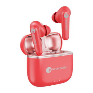 Auriculares MAGNUSSEN M17 - Rojo