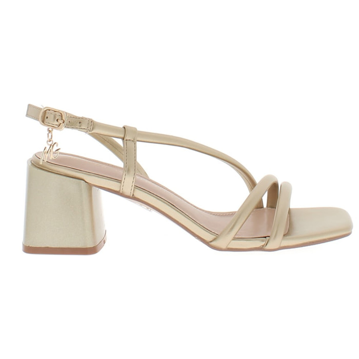 Marina Galanti Scarpe Donna Sandals Jewel Heeled 60 MG 1A149 Gold