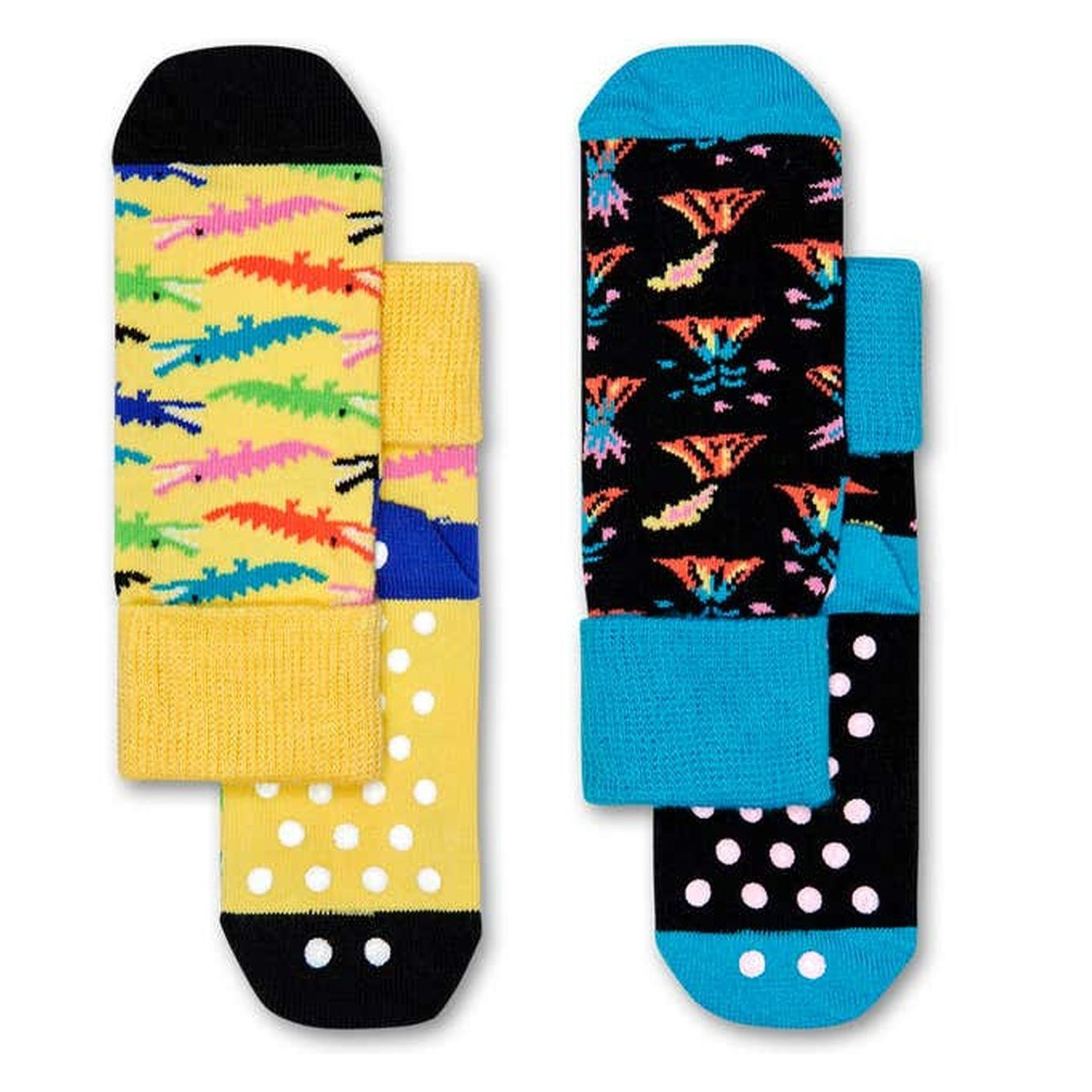 Calcetines pack-2 kids danger anti-slip