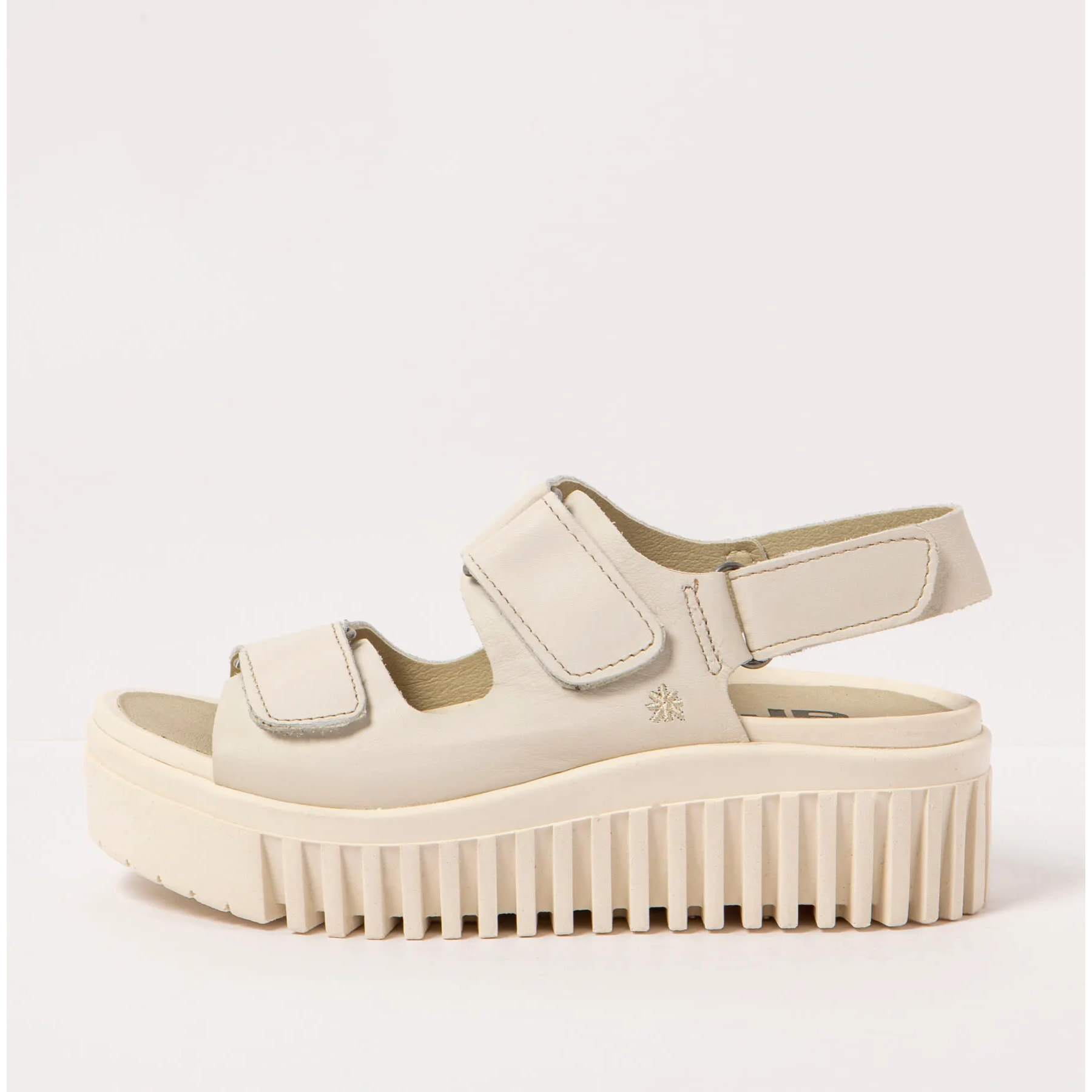 Sandalia de cuña 1577 NAPPA CREAM/BRIGHTON color Cream