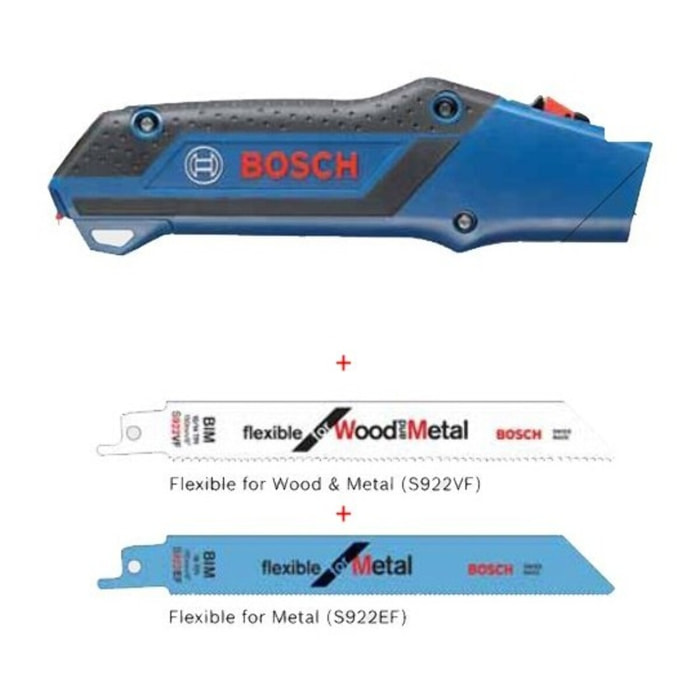 Kit scie à main Universelle + 2 Lames BOSCH - 2608000495