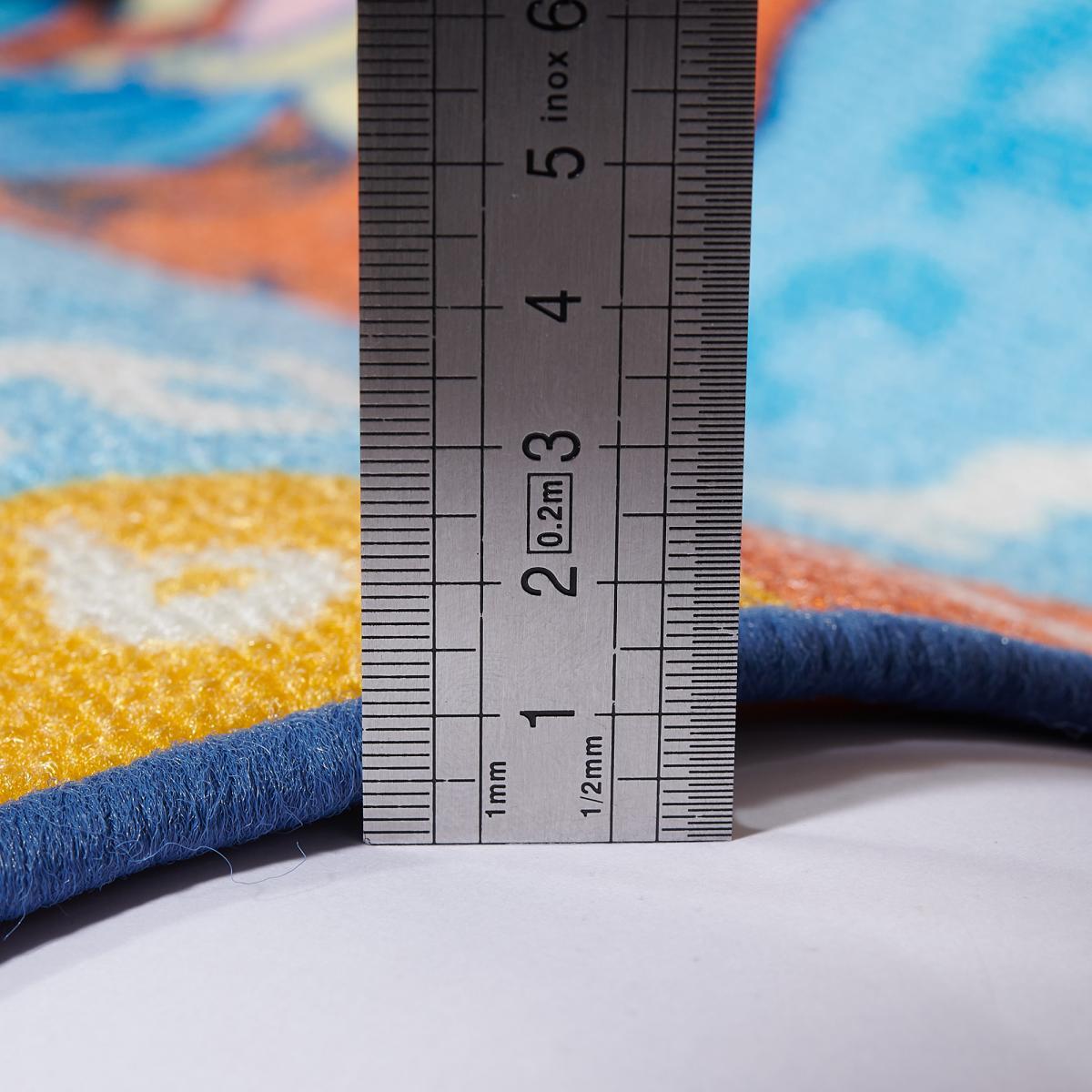 Tapis enfant Lavable 30° motif animaux KEMI