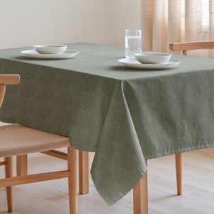 Nappe jacquard unie antitache INDRA MUSGO