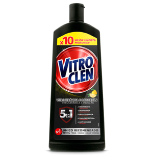 Vitroclen Limpiador de Vitrocerámica en crema limón, pack 2 unidades x 450ml