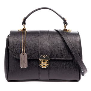 Asiago borsa a mano a tracolla in pelle autentica dollaro. Design esclusivo.