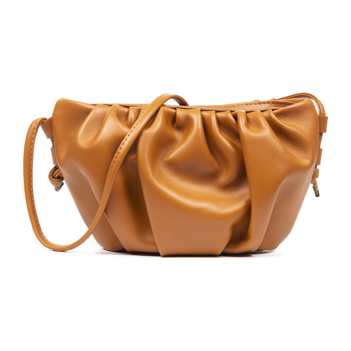 Agna Borsa a Spalla Donna. Vera Pelle di Capra.