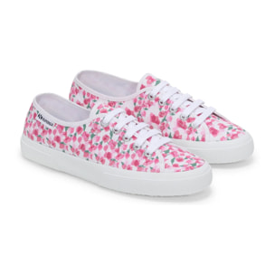 Superga - Donna Bianco - 3750 Bouganvillea Print Leggera