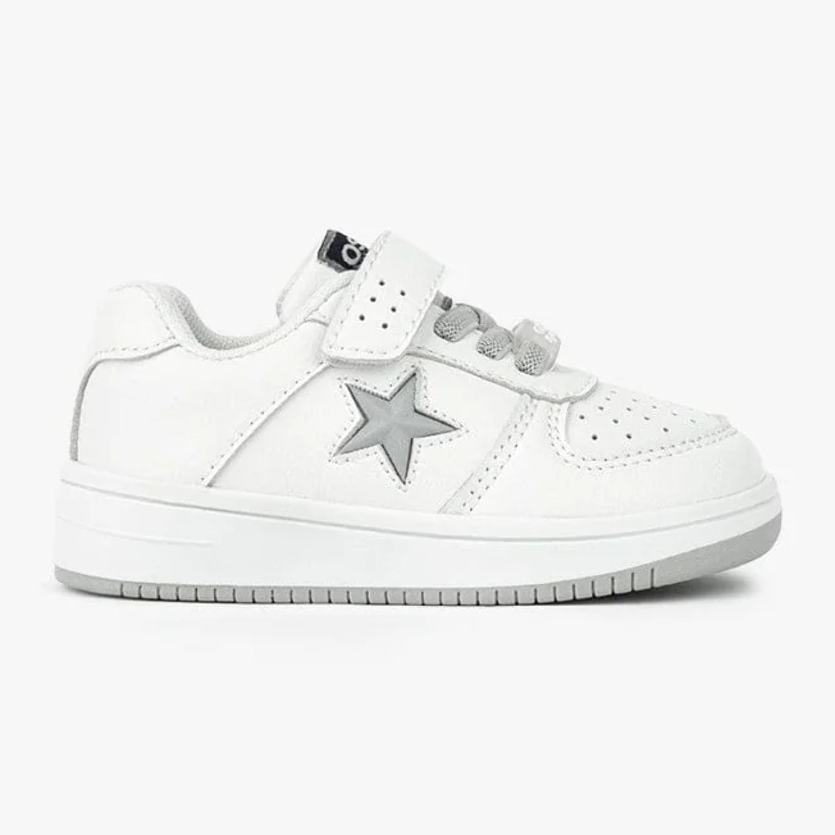 Sneakers bianche luminose per bambini