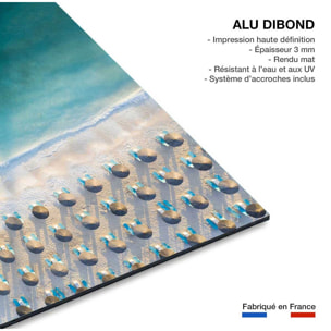 Tableau bleu pacifique Tableau alu Dibond