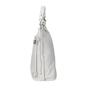 Borsa a spalla da donna - Modello Elga - Vera pelle - 45.0 x 35.0 x 15.0 cm
