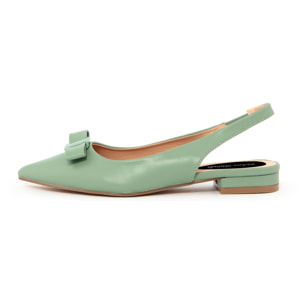 Slingback Donna colore Verde