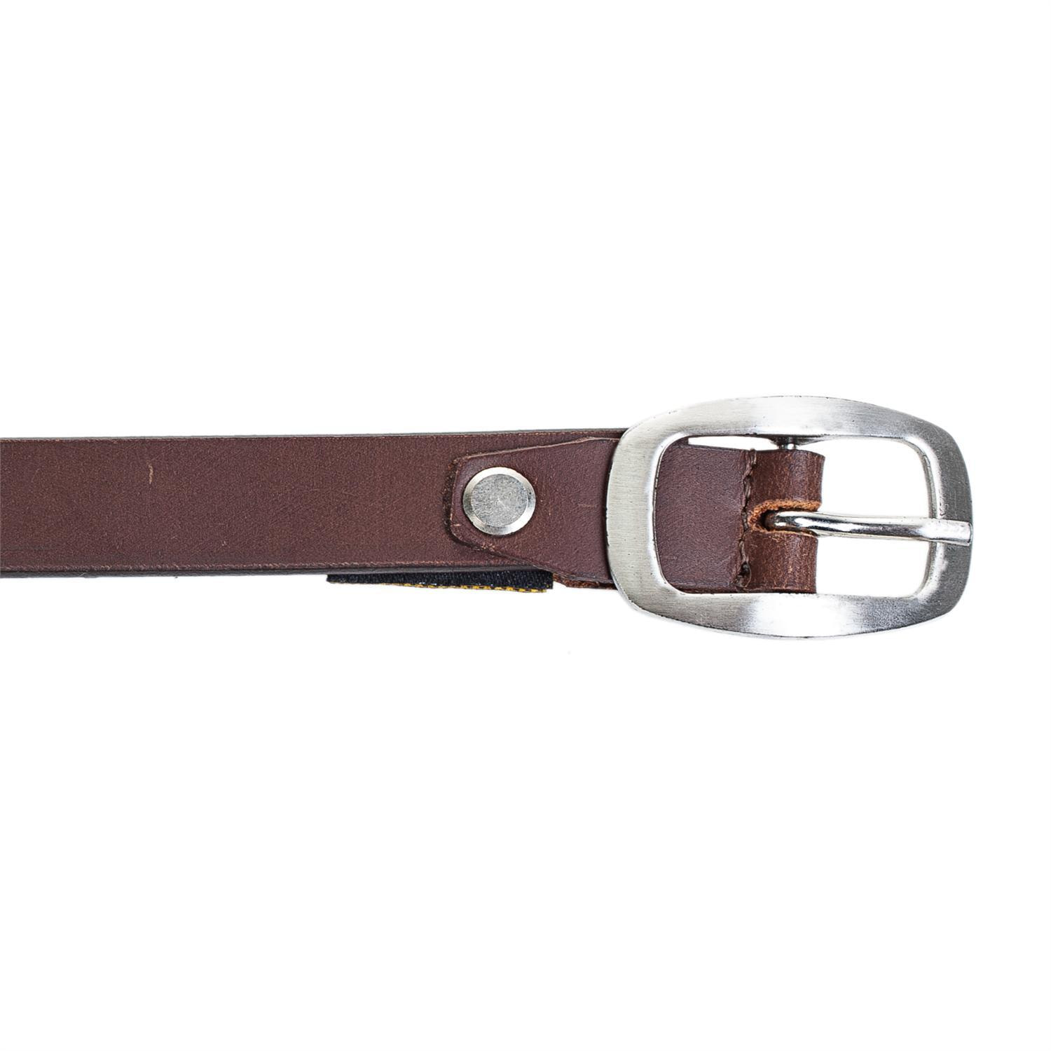 Cinturon Lois De Piel Marron 90