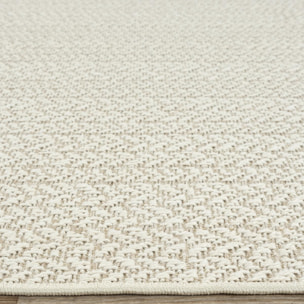Tapis extérieur intérieur NOLAM aspect jute ton sur ton