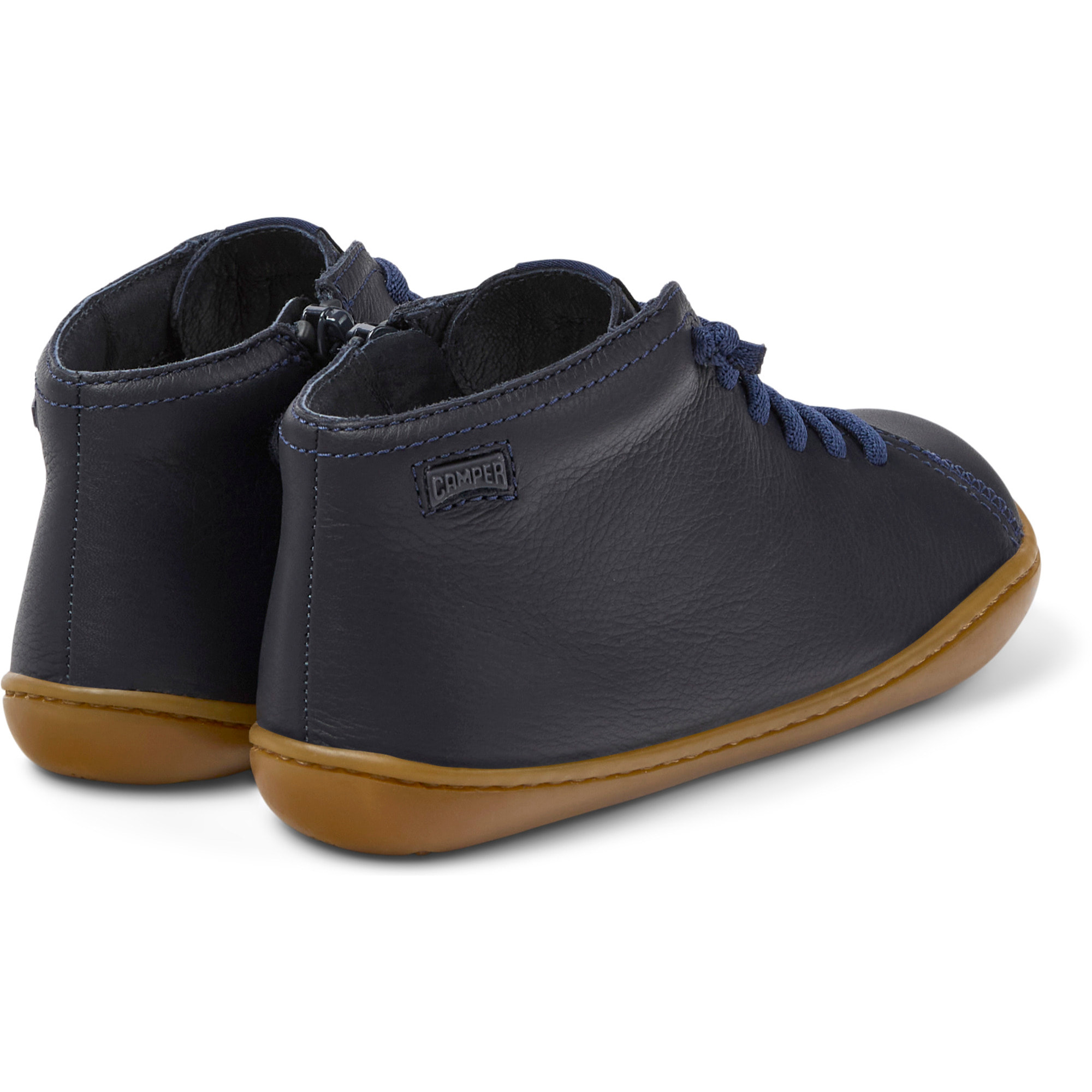 Zapatillas - CAMPER Peu Cami - Azul - Cuero liso