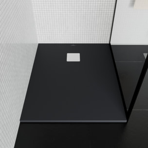 Receveur découpable Exclusive anthracite