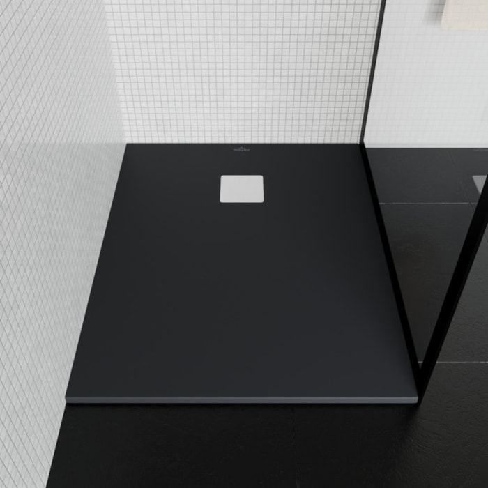 Receveur découpable Exclusive anthracite