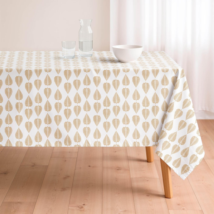 Mantel antimanchas NORLIS OCHRE - 100% algodón