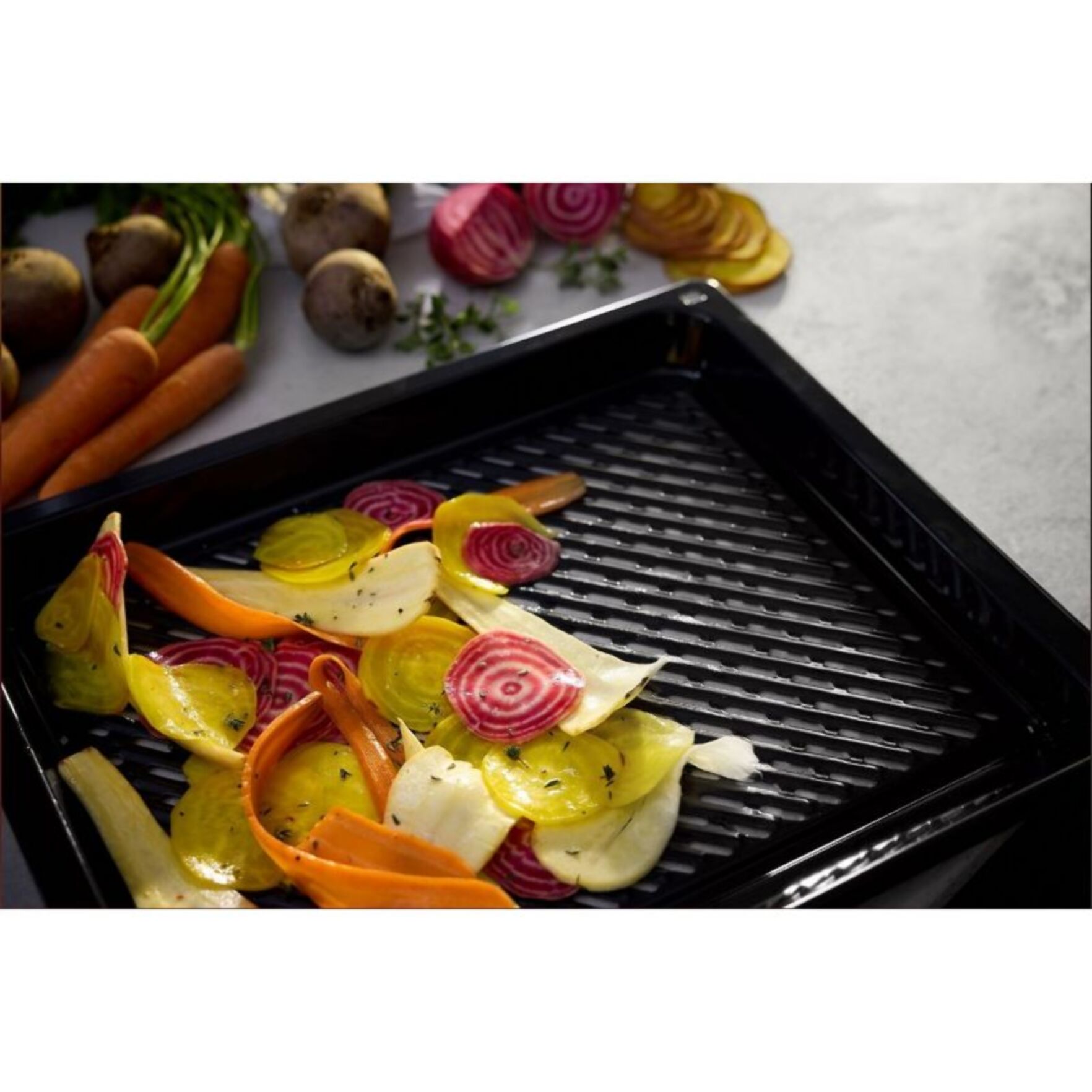 Four encastrable NEFF B2ACJ7AG0, Air Fry, Graphite Grey