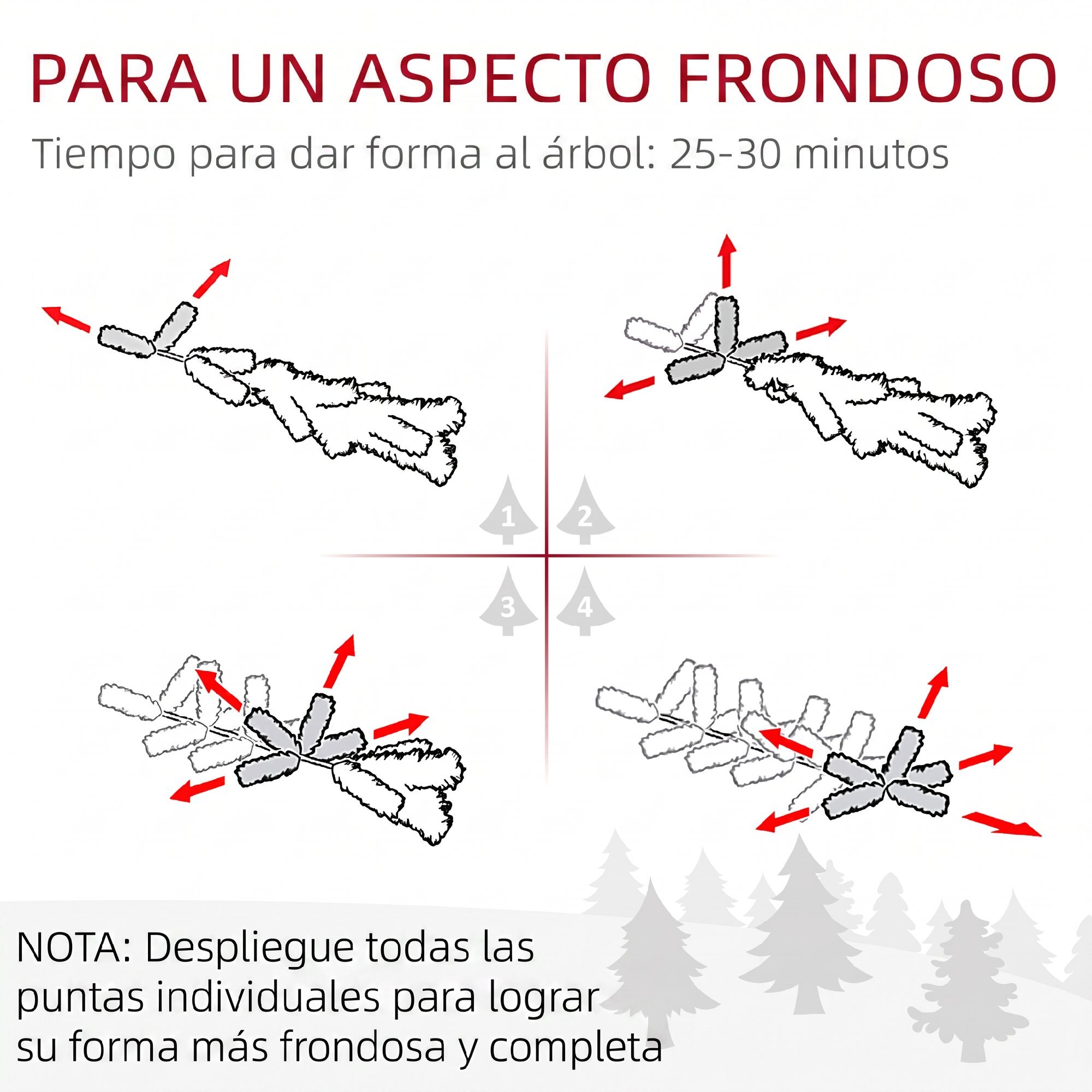 Árbol de Navidad Estrecho 240 cm, Árbol de Navidad Artificial Nevado con 603 Ramas y Soporte de Metal Plegable, Decoración Navideña para Salón, Interior, Verde