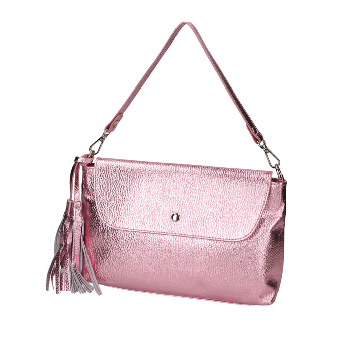Borsa a spalla  da donna In Vera pelle Made in Italy 28x10x6 cm