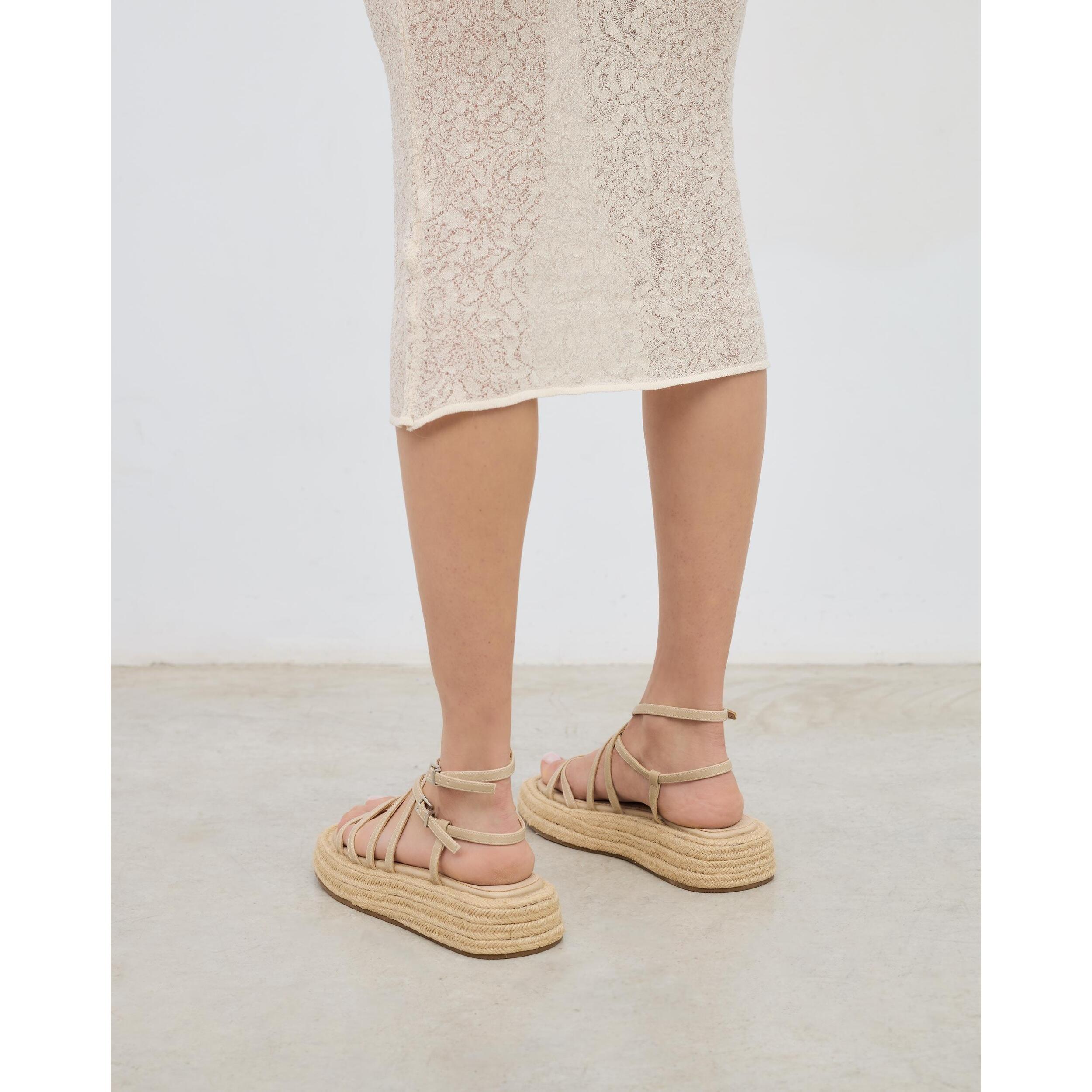 Sandalias de plataforma - Formentor - 4.5 cm