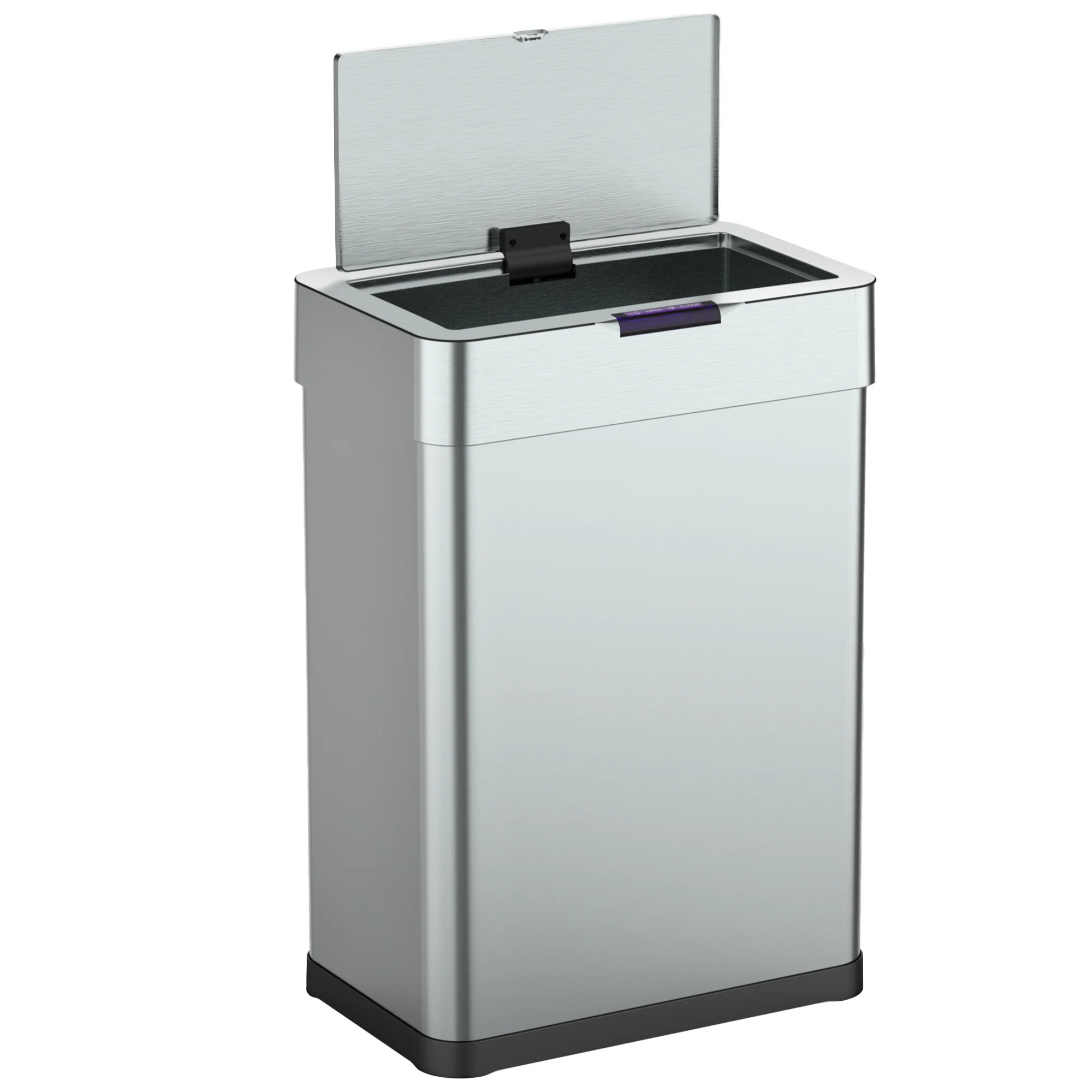 Poubelle automatique inox DAYTONA argent 60L