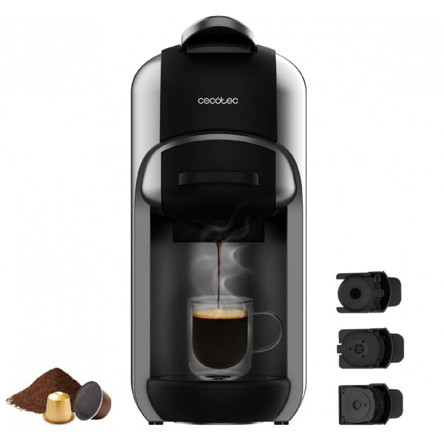 Cecotec Cafetera de cápsulas FreeStyle Compact