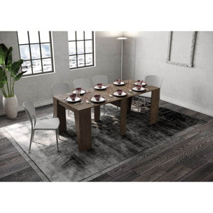 Consola extensible 90x48/308 cm Anvar Nogal