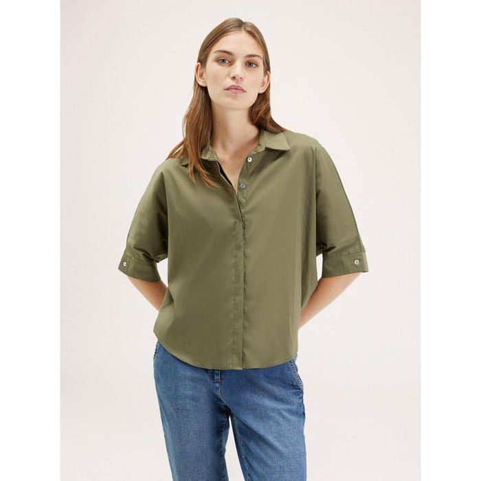 Motivi - Camisa amplia tipo kimono - Verde