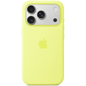 Coque APPLE iPhone 17 Pro MagSafe silicone Jaune