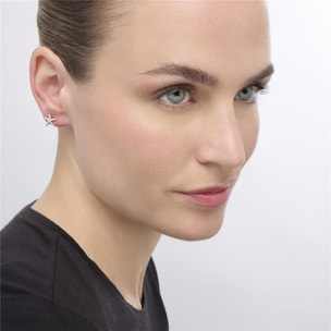 Pendientes Lux by Lux acabados plata