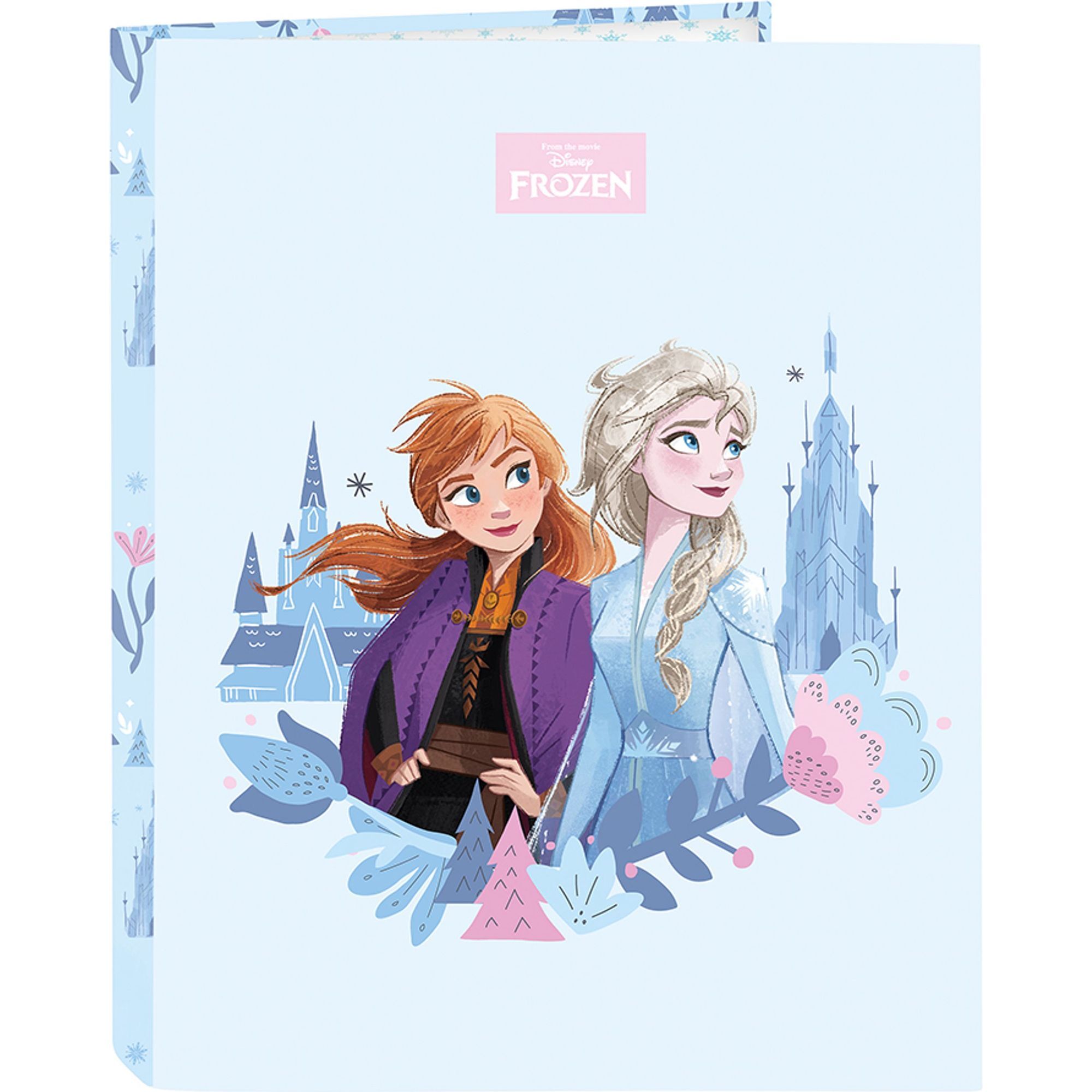 Carpeta folio 4 ani.mixtas frozen "ice magic"
