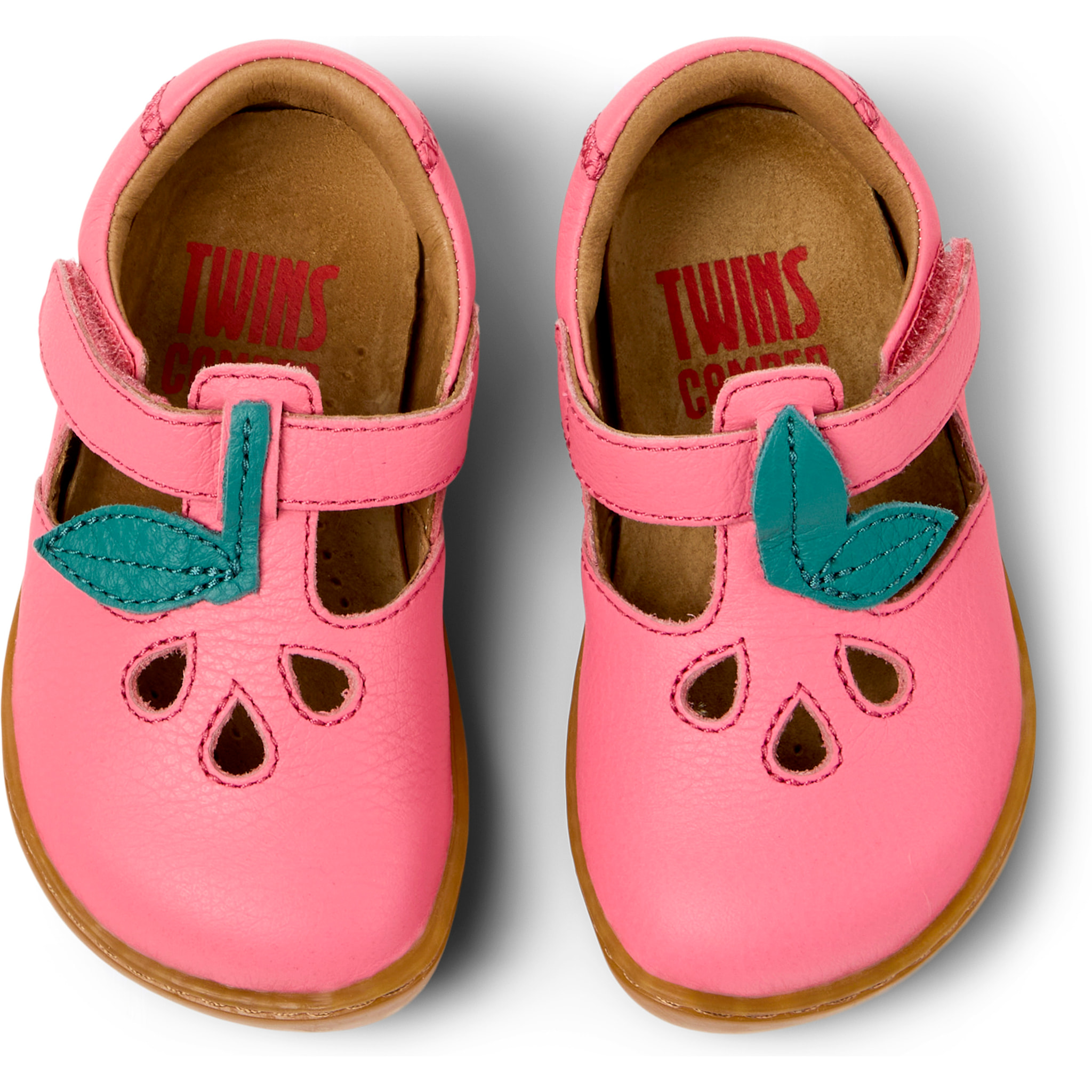 Ballerini - CAMPER Peu Cami Twins - Rosa - Pelle liscia