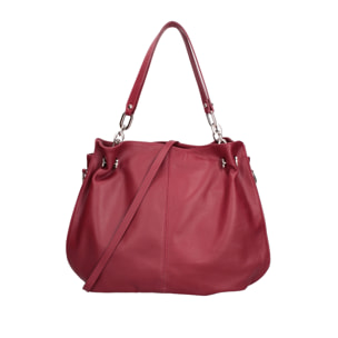 Borsa a mano da donna Made in Italy - Modello Ereba - 100% pelle - 38.0 x 30.0 x 12.0 cm