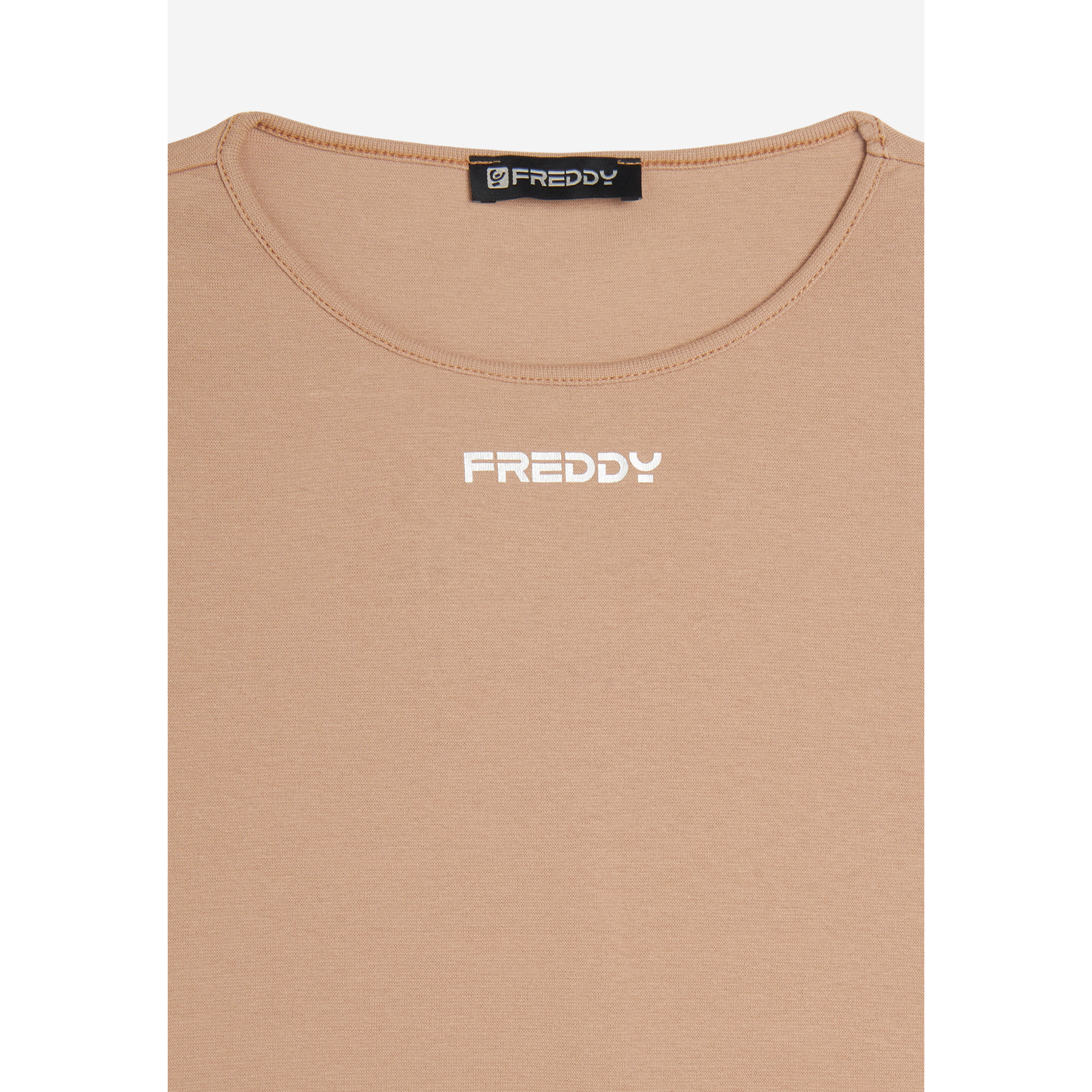 T-shirt in jersey leggero elasticizzato