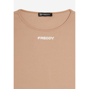 T-shirt in jersey leggero elasticizzato