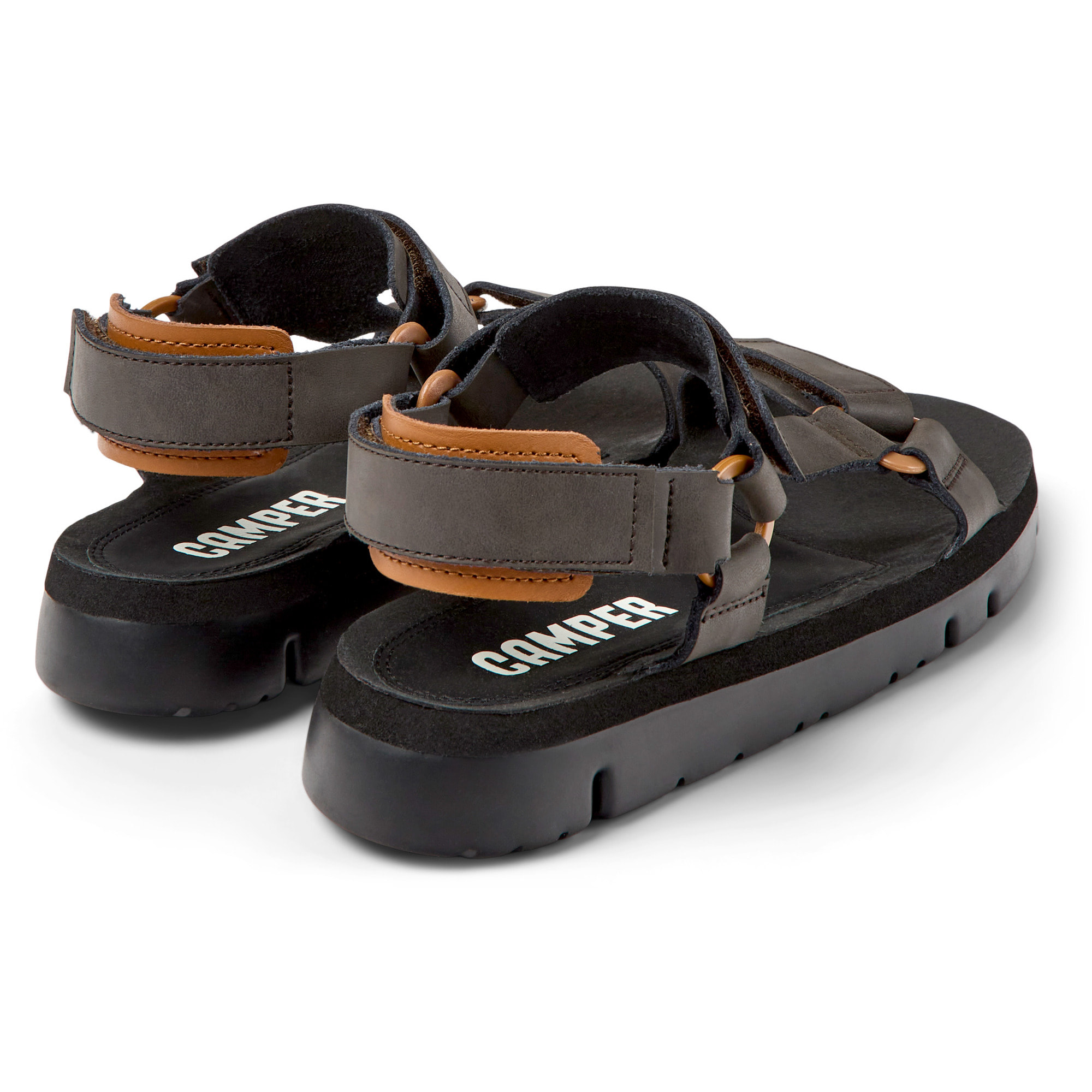 Sandalias - CAMPER Oruga - Marron - Piel de ante