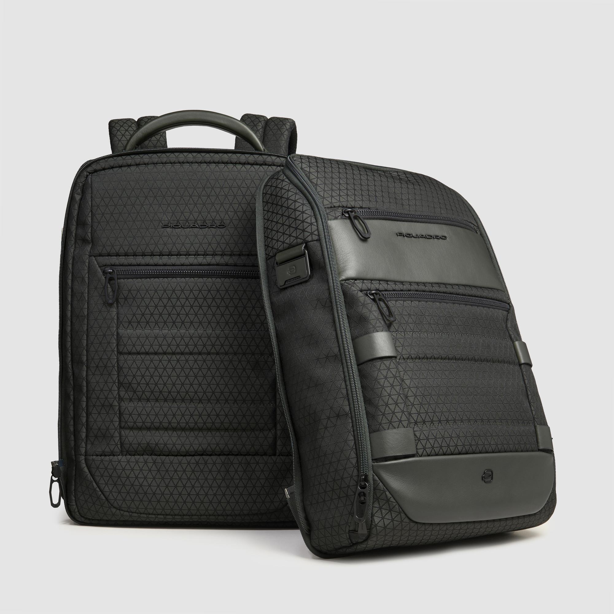 Piquadro Zaino da viaggio modulare 2 in 1 porta pc 15,6"