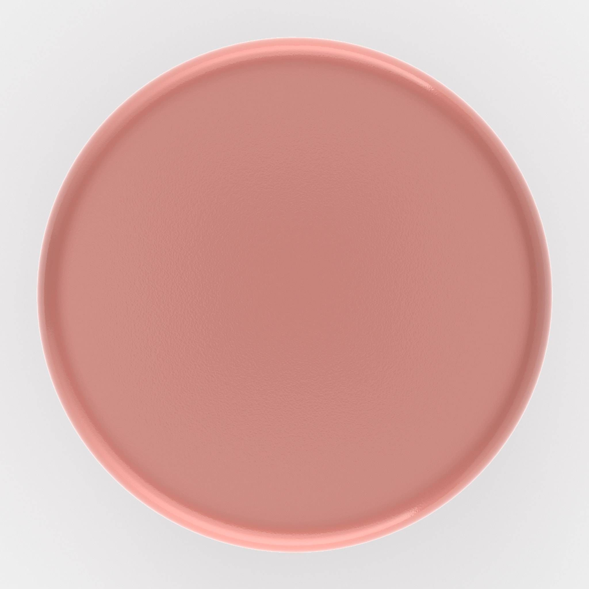 Table d'appoint ronde en métal rose D40 cm - Adélie