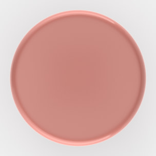 Table d'appoint ronde en métal rose D40 cm - Adélie