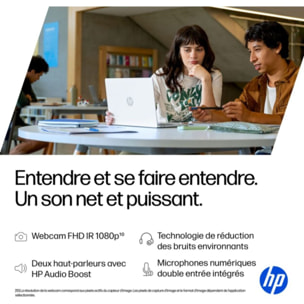 Ordinateur portable HP OmniBook 5 16-bf0005nf 16 pouces OLED Snapdragon X 16 Go RAM LPDDR5x SSD 512 Go Copilot+PC