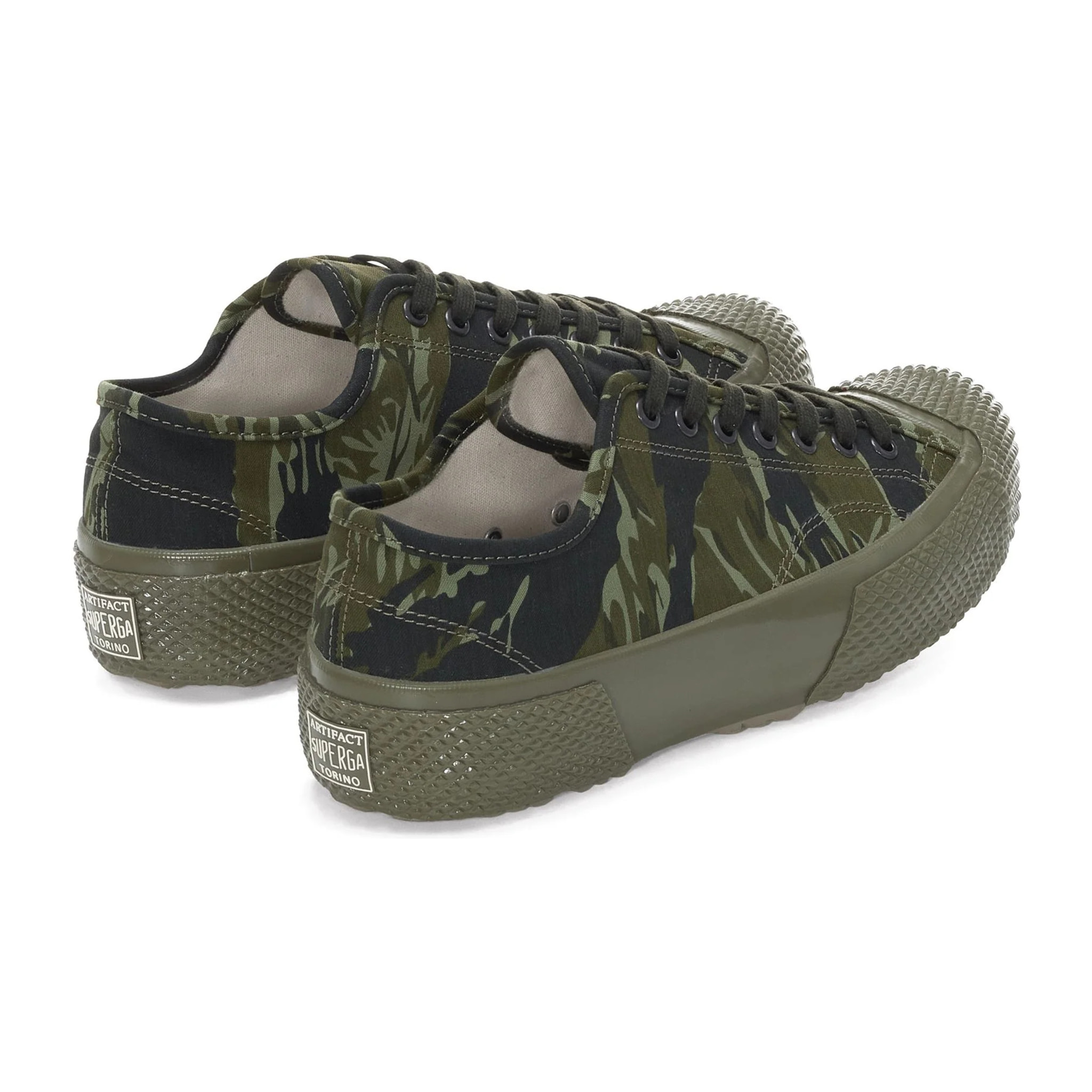 Superga - Zapatillas Hombre Verde - 2434 TIGER CAMO