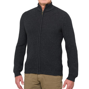 Jersey con cremallera Hot Buttered Chaiten gris oscuro