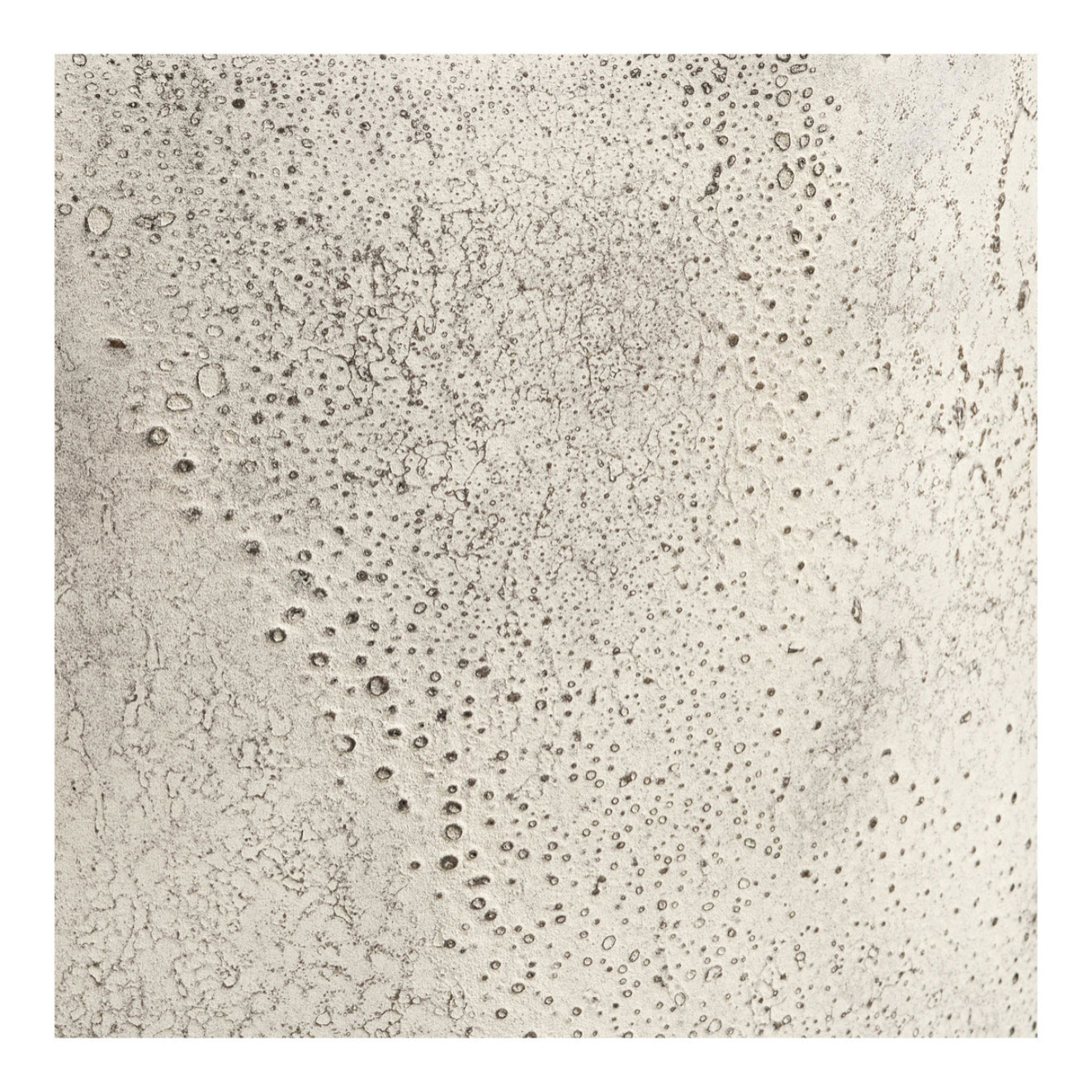 Vaso decorativo in metallo beige anticato Vikasa Home ø24x60,5 cm