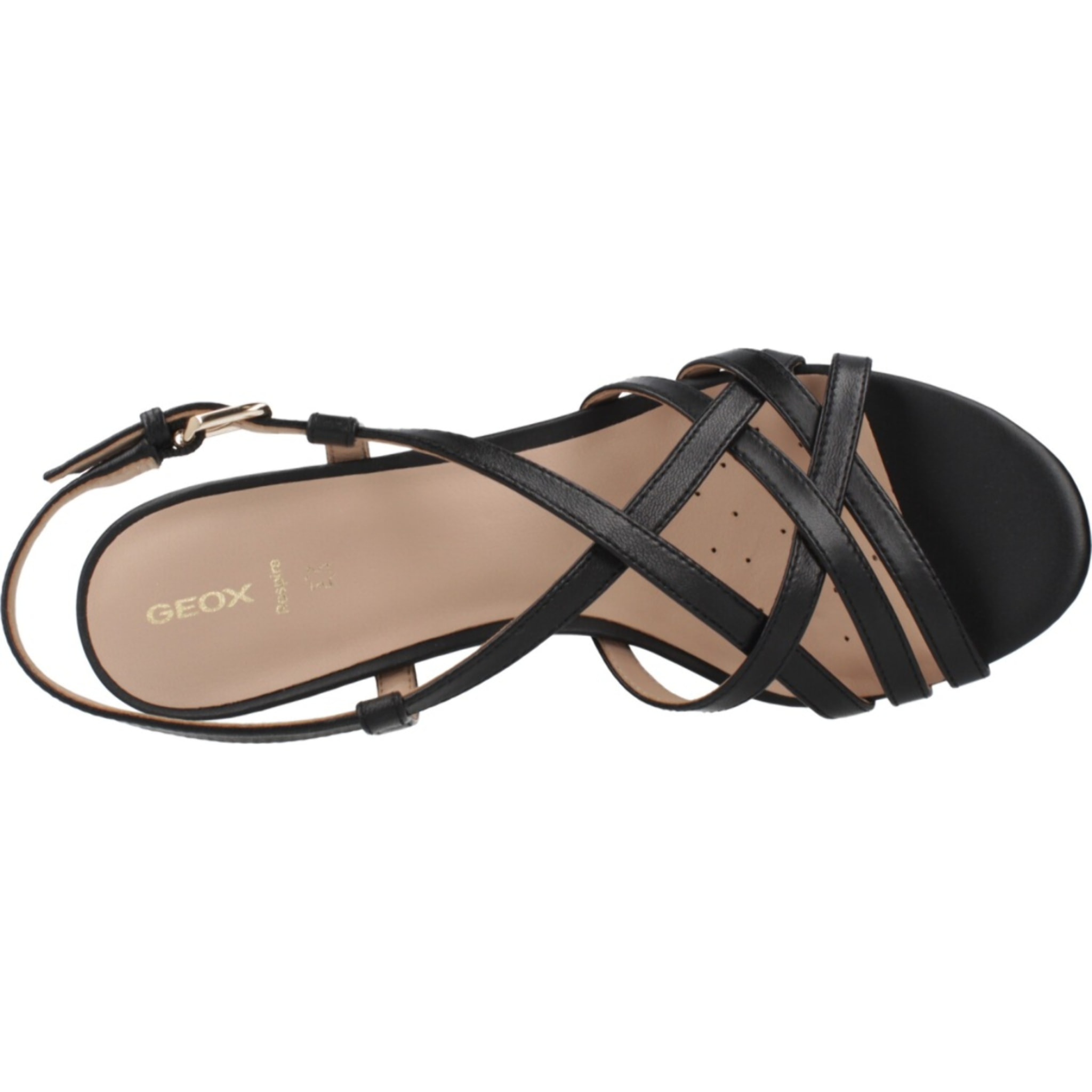 Sandalias Mujer de la marca GEOX  modelo D55YZB NEGRO