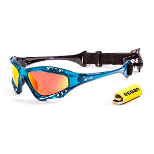 Gafas de deportes acuáticos OCEAN AUSTRALIA - Azul transparente / Revo